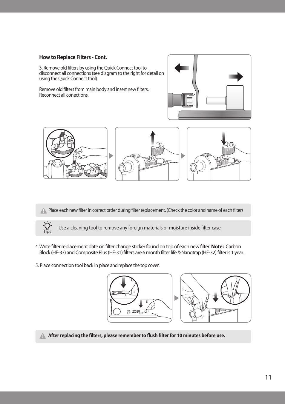 Brondell H2O+ Cypress H630 Water Filtration System User Manual | Page 13 / 60