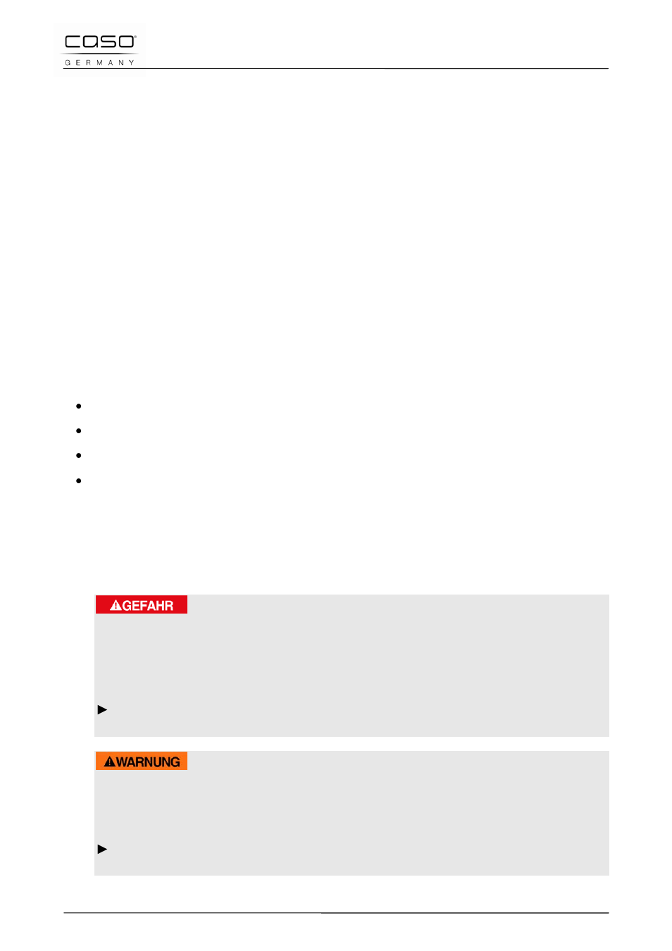 21 mode d´emploi, 1 généralités, 2 informations relatives à ce manuel | 3 avertissements de danger, Danger, Attention | CASO Germany PRO 3500 (2365) User Manual | Page 51 / 127