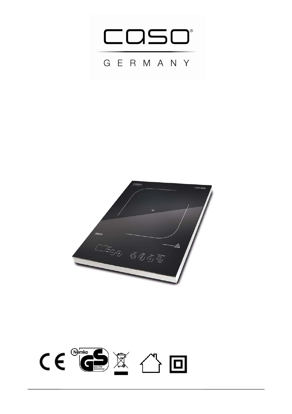 CASO Germany Chef 2000 (2095) User Manual | 113 pages