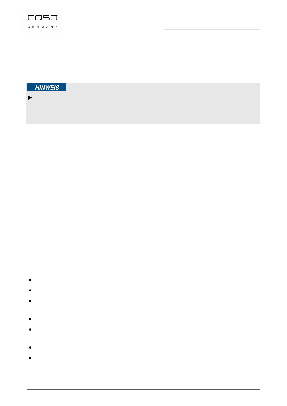 4 überhitzungsschutz, 5 typenschild, 4 bedienung und betrieb | CASO Germany Chef 2000 (2095) User Manual | Page 21 / 113