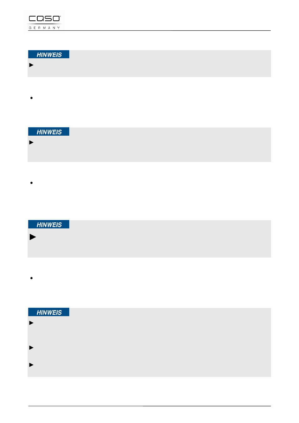 3 modalità di temperatura, 4 timer, 5 spegnimento | CASO Germany Chef 2000 (2095) User Manual | Page 76 / 113