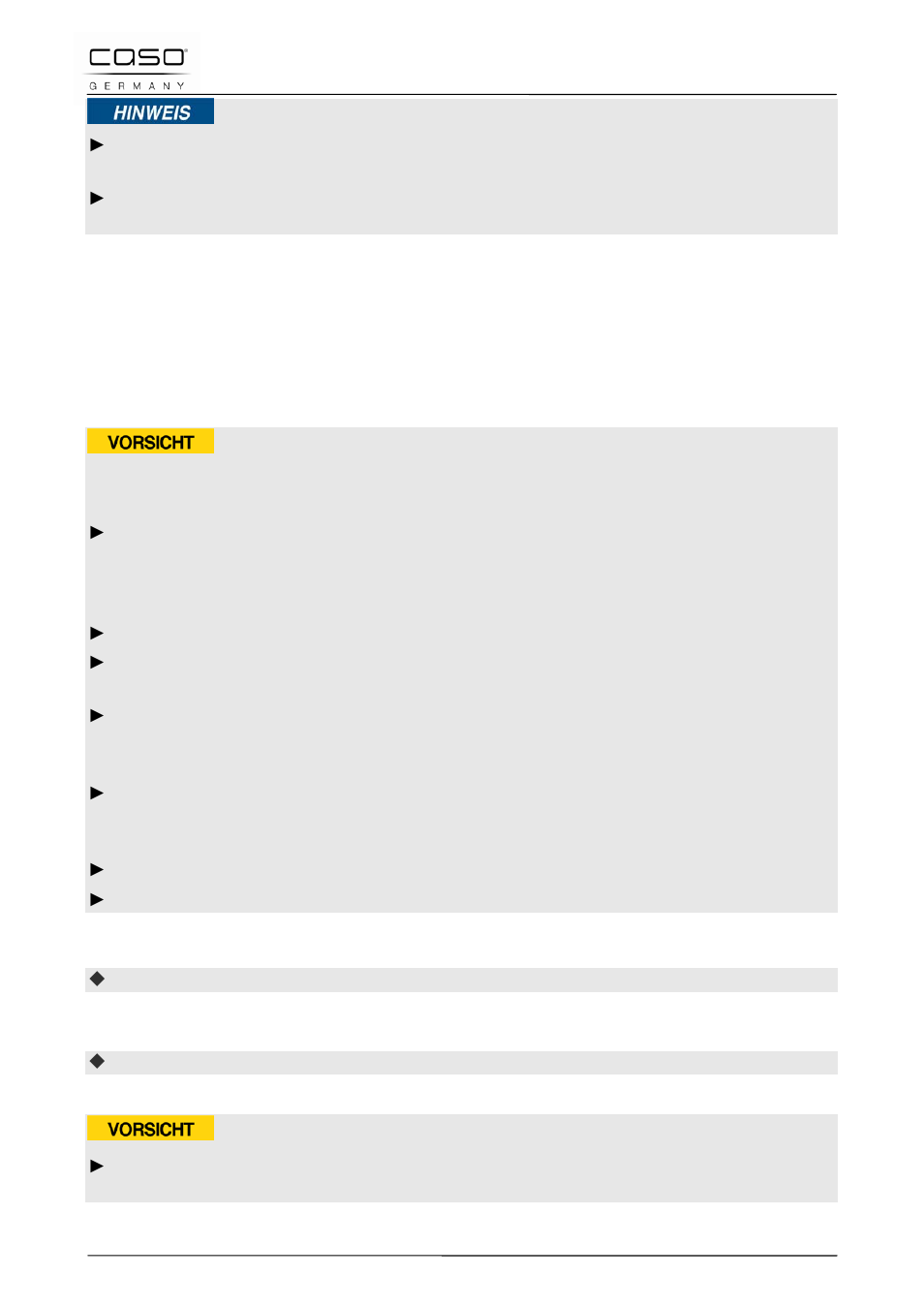 41 reiniging en onderhoud, 1 veiligheidsvoorschriften, 2 reiniging | Voorzichtig | CASO Germany Chef 2000 (2095) User Manual | Page 94 / 113