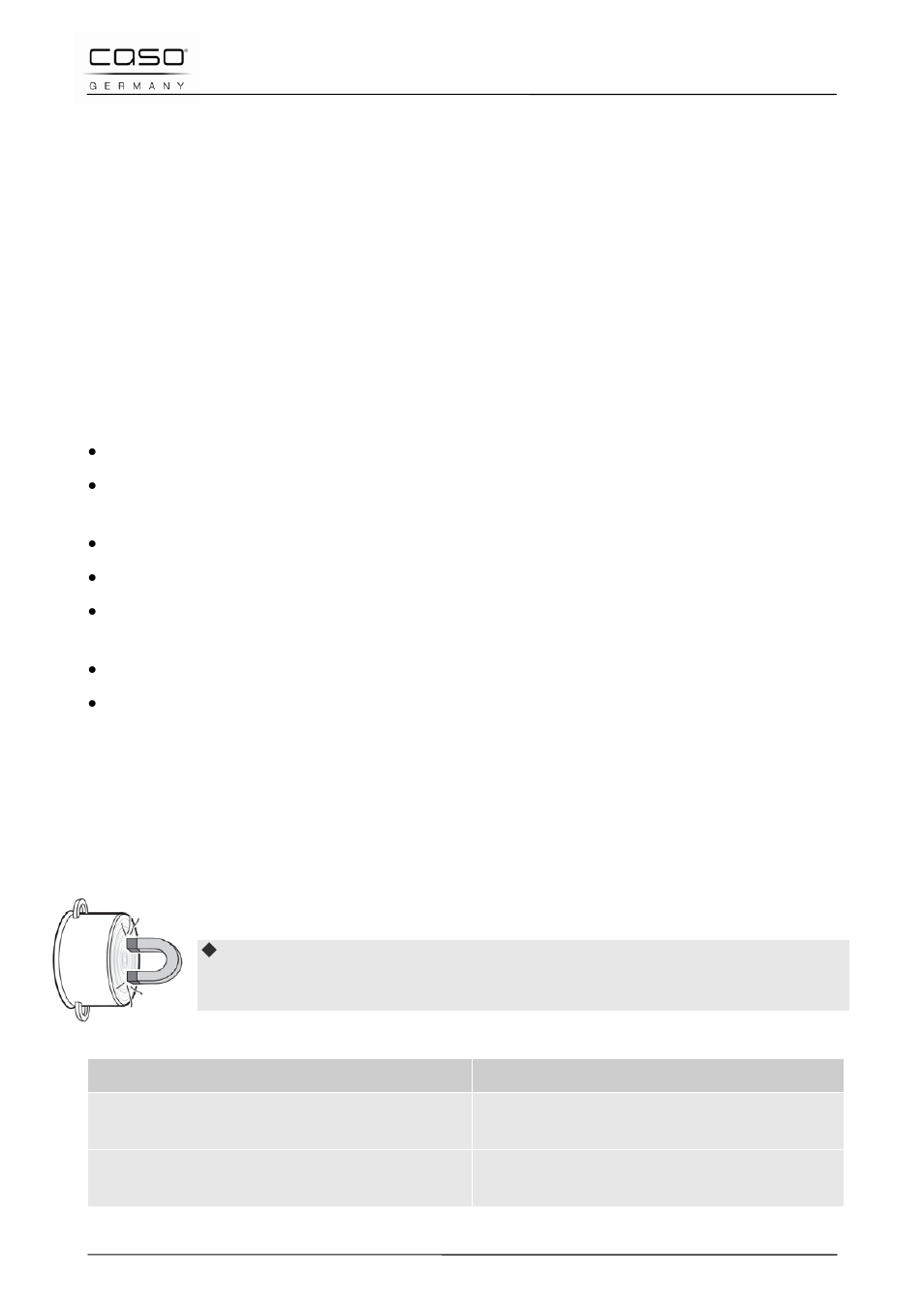 54 bediening en gebruik, 2 aanwijzingen voor kookgerei | CASO Germany PRO Slide 2100 User Manual | Page 115 / 121