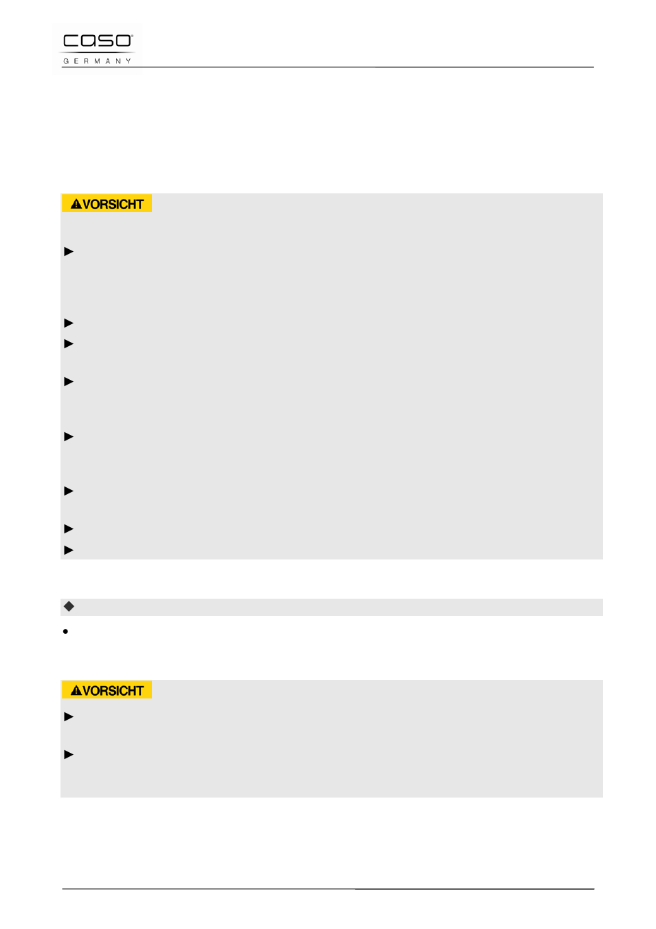 16 cleaning and maintenance, 1 safety information, 2 cleaning | Attention | CASO Germany INNO Slide 2100 User Manual | Page 45 / 125