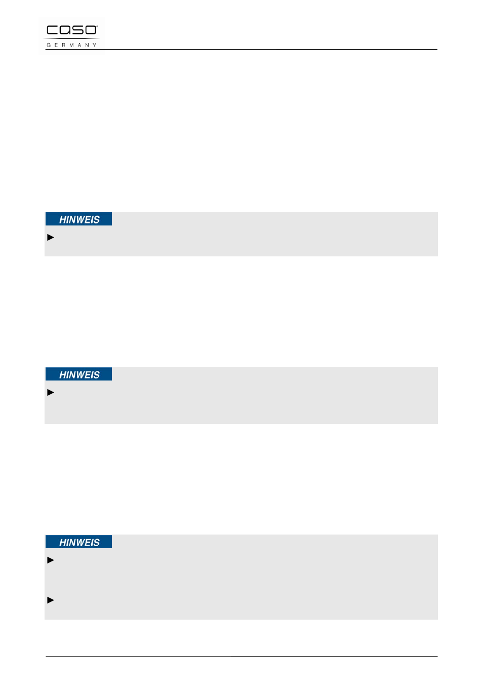 4 leistungsmodus, 5 temperaturmodus, 6 timer | CASO Germany Master P3 (2150) User Manual | Page 26 / 130