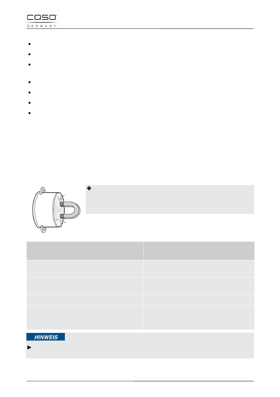2 instructions on cookware | CASO Germany Master P3 (2150) User Manual | Page 42 / 130