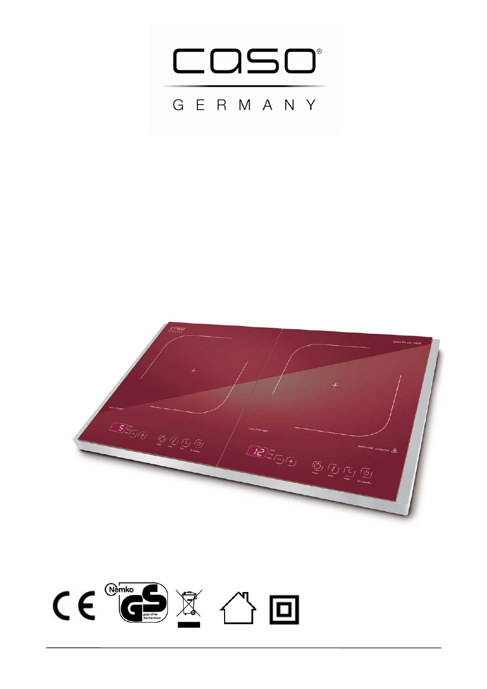 CASO Germany Vario Power 3400 Magenta (2252) User Manual | 119 pages