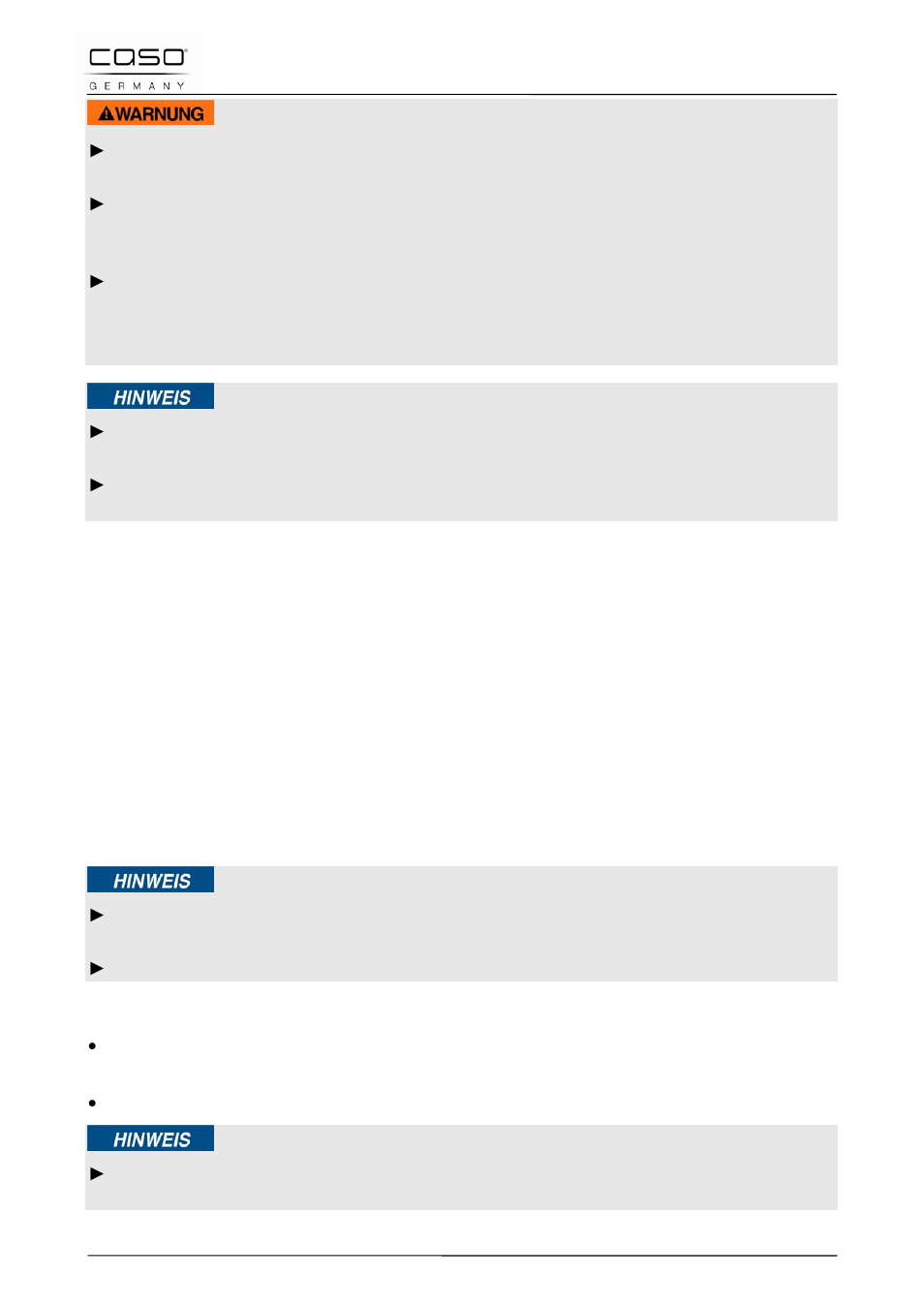 4 betrieb des gerätes, 1 einschalten, 2 leistungsmodus | CASO Germany Vario Power 3400 Magenta (2252) User Manual | Page 23 / 119