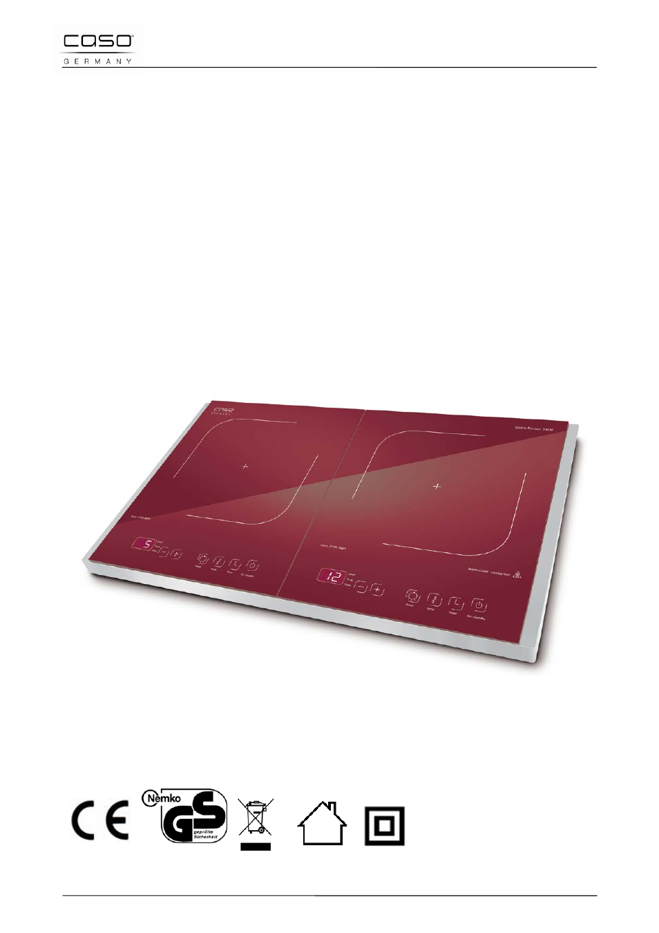 Istruzioni d’uso originali | CASO Germany Vario Power 3400 Magenta (2252) User Manual | Page 64 / 119