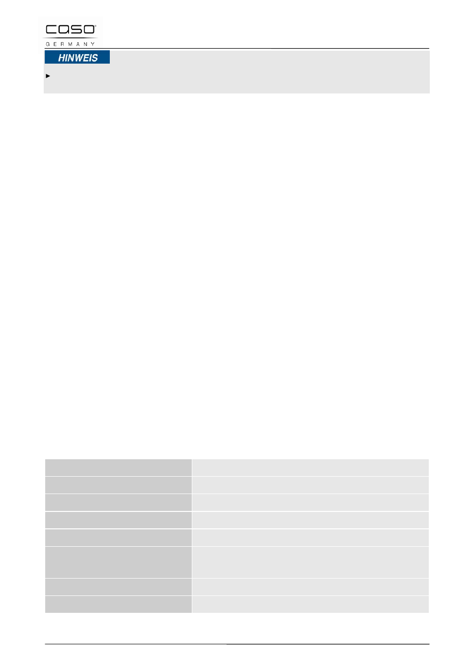 37 garanzia, 38 dati tecnici, Indicazione | CASO Germany ECO 3400 (2045) User Manual | Page 82 / 119