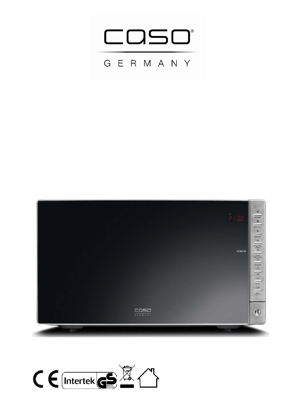 CASO Germany HCMG25 User Manual | 192 pages
