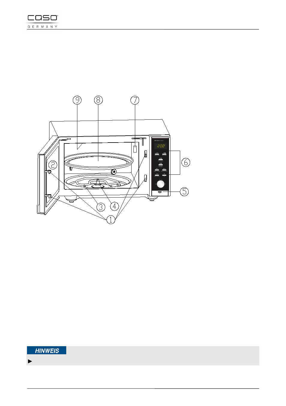 28 costruzione e funzione, 1 panoramica complessiva, Nota | CASO Germany MCDG 25 master User Manual | Page 103 / 170