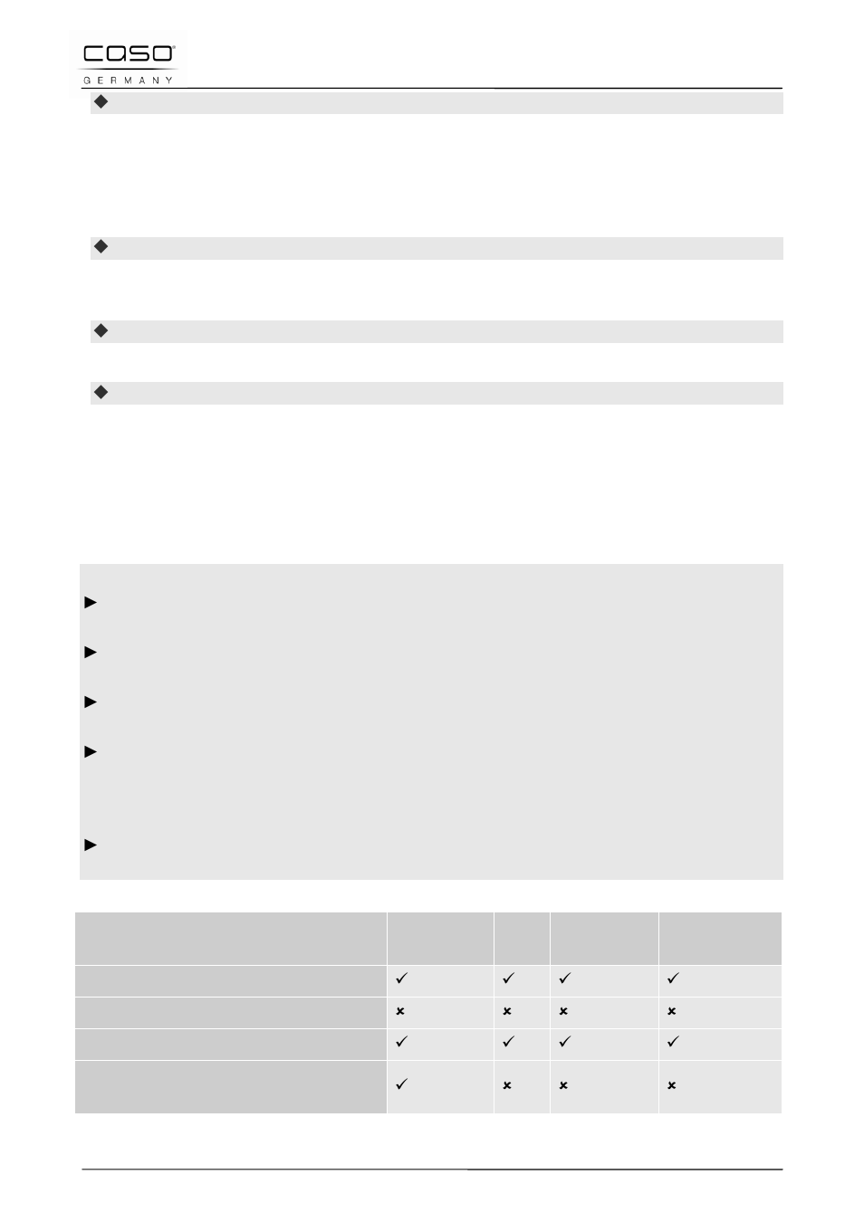 3 consejos acerca de la vajilla para microondas | CASO Germany MCDG 25 master User Manual | Page 133 / 170