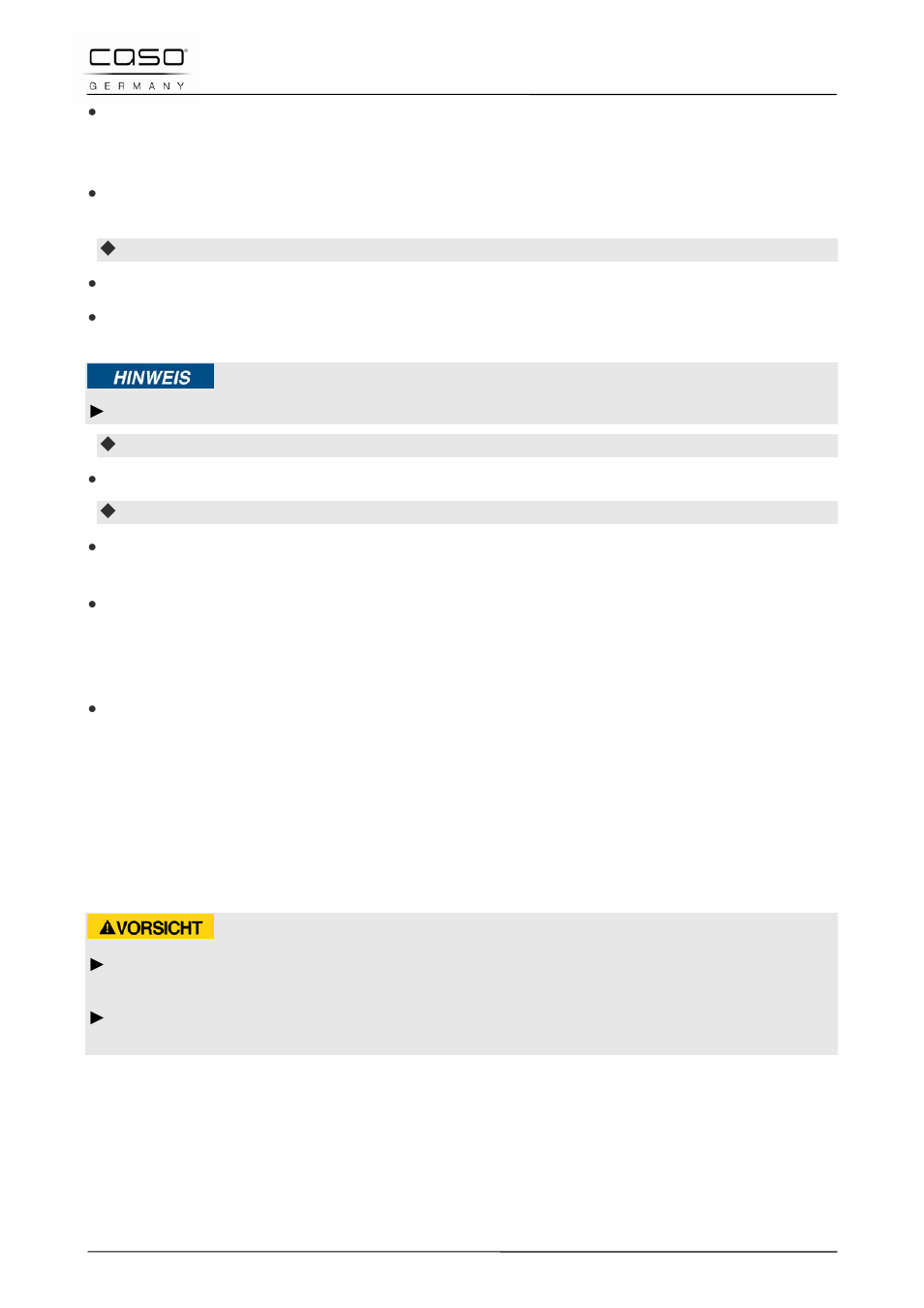 15 troubleshooting, 1 safety notices, 2 fault indications | Attention | CASO Germany MCDG 25 master User Manual | Page 64 / 170