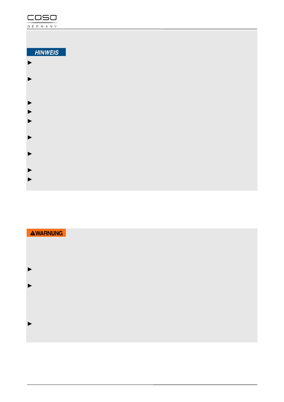 3 fonti di pericolo, 1 pericolo dovuto a microonde, Indicazione | Avviso | CASO Germany MCDG 25 master User Manual | Page 97 / 170