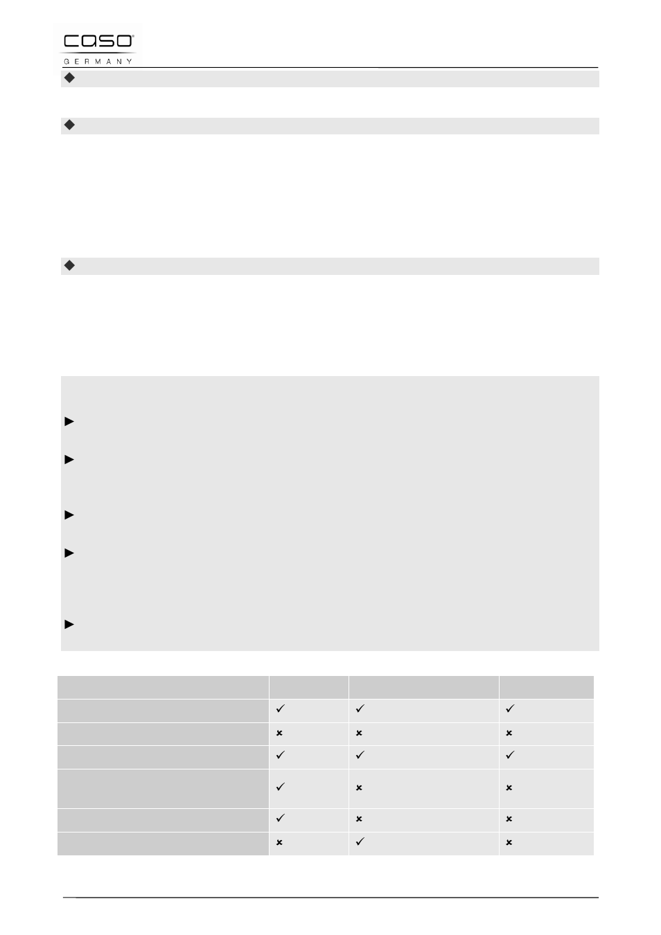 3 indications sur la vaisselle pour micro-onde | CASO Germany MLG 23 Touch User Manual | Page 89 / 189