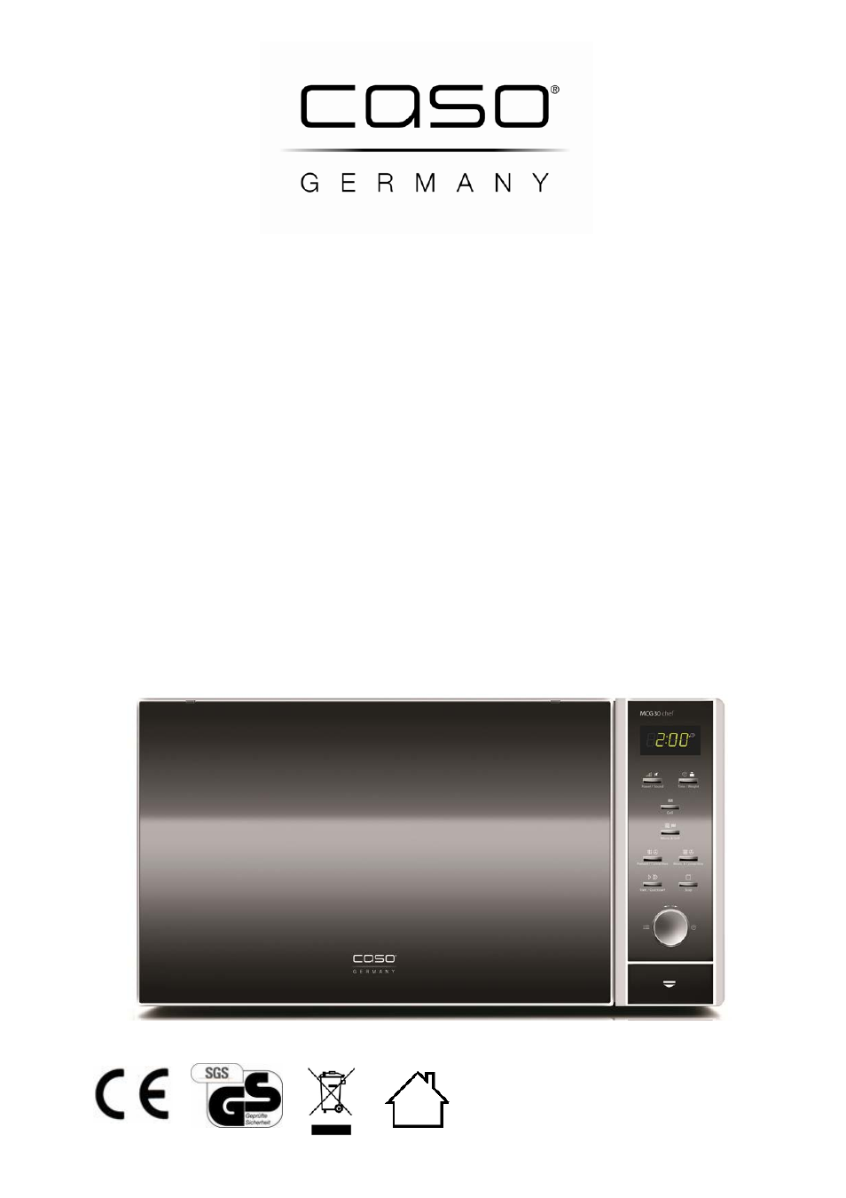 CASO Germany MCG 30 chef User Manual | 189 pages