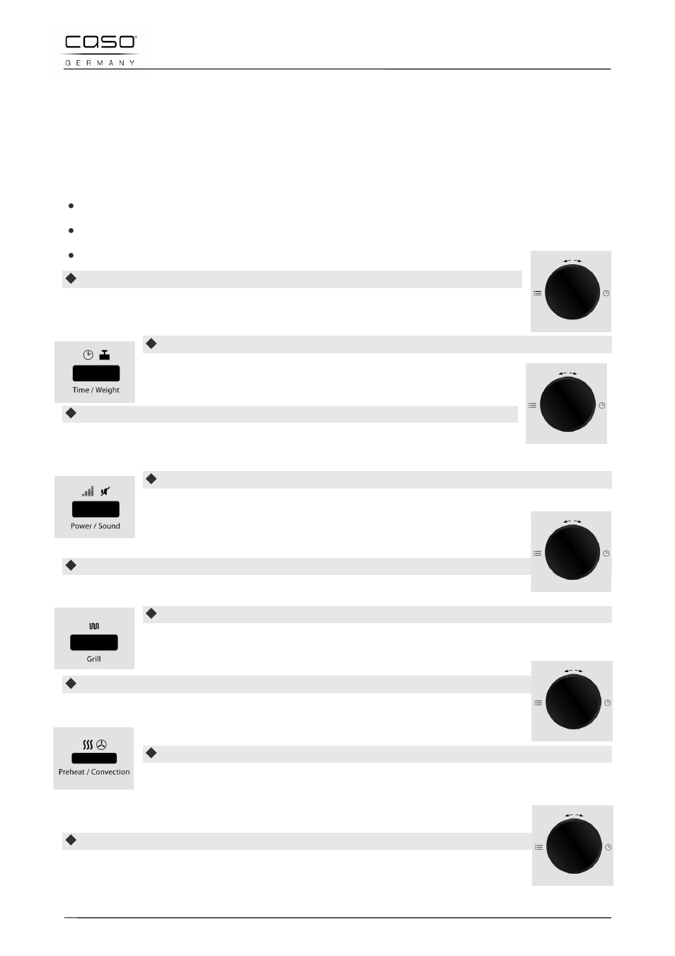 14 “multi-stage cooking" mode | CASO Germany MCG 25 chef User Manual | Page 64 / 188