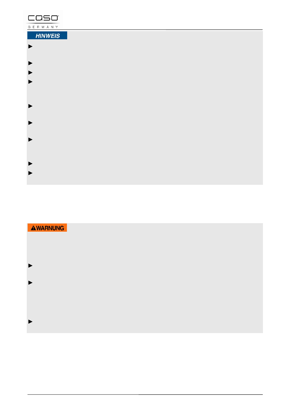 3 fuentes de peligro, 1 peligro por microondas, Nota | Advertencia | CASO Germany MCG 20 chef User Manual | Page 132 / 184
