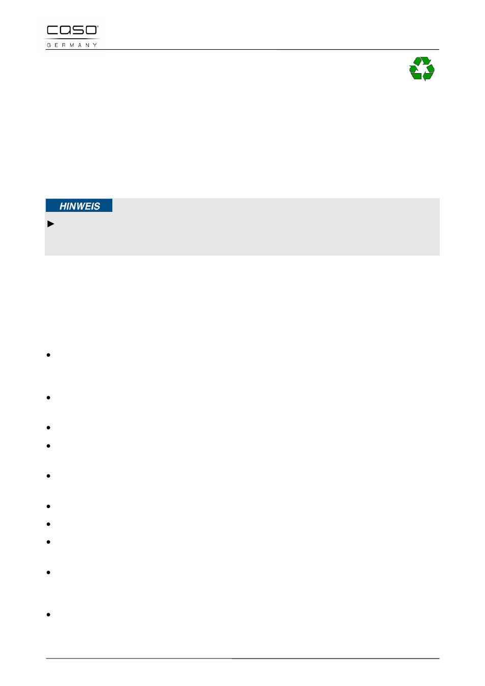 8 verwijderen van de verpakking, 9 plaatsen, 1 eisen aan de plek van plaatsing | CASO Germany MCG 20 chef User Manual | Page 165 / 184