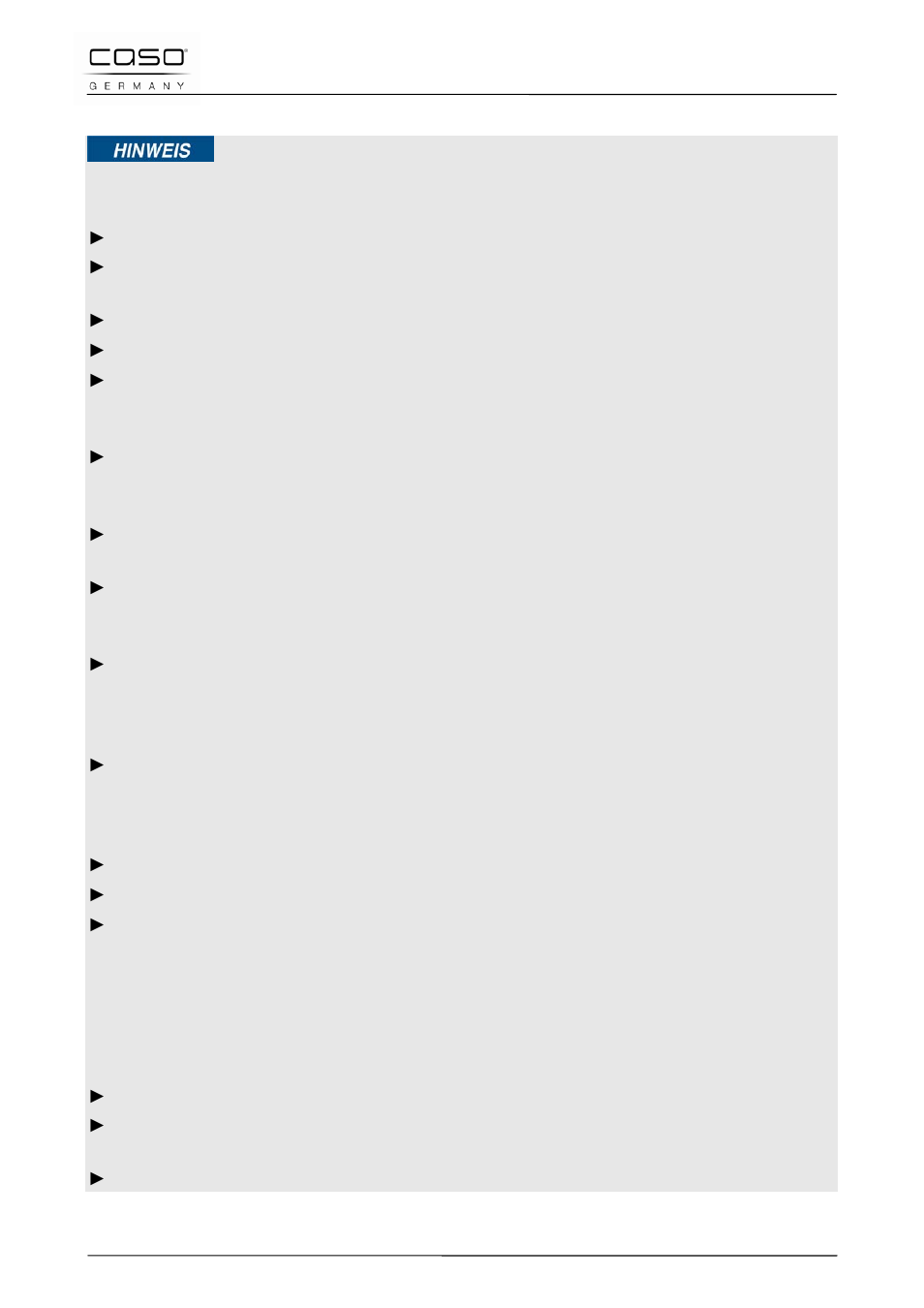 2 general safety information | CASO Germany MCG 20 chef User Manual | Page 46 / 184