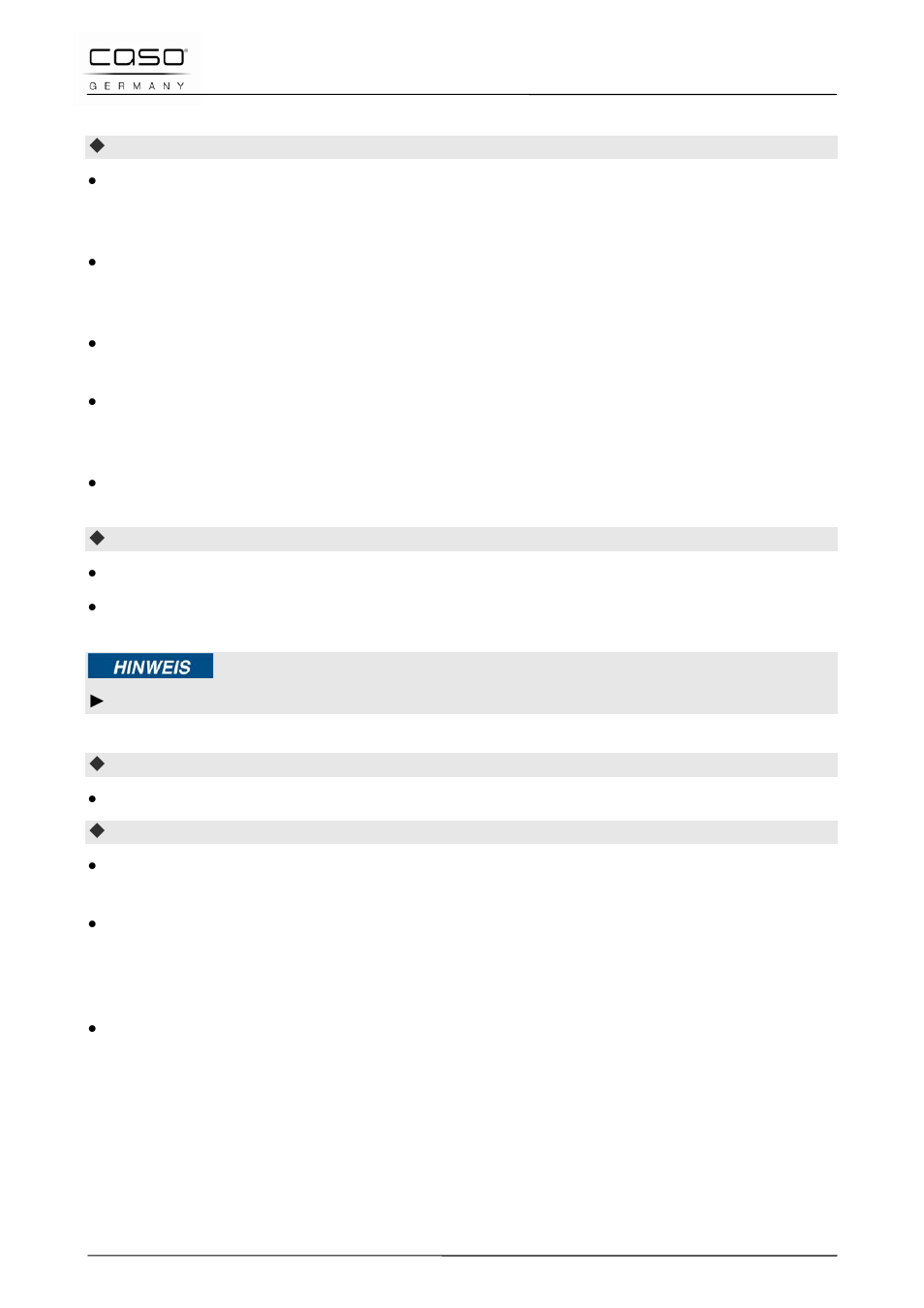 2 cleaning, 14 troubleshooting | CASO Germany MCG 20 chef User Manual | Page 68 / 184