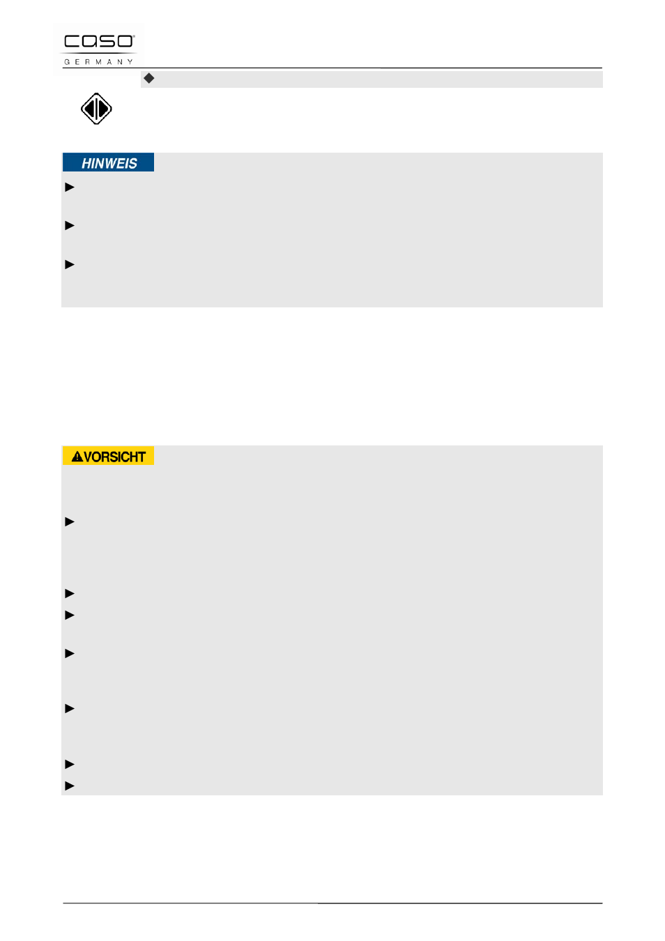 21 nettoyage et entretien, 1 consignes de sécurité, Remarque | Prudence | CASO Germany MCG 20 chef User Manual | Page 95 / 184