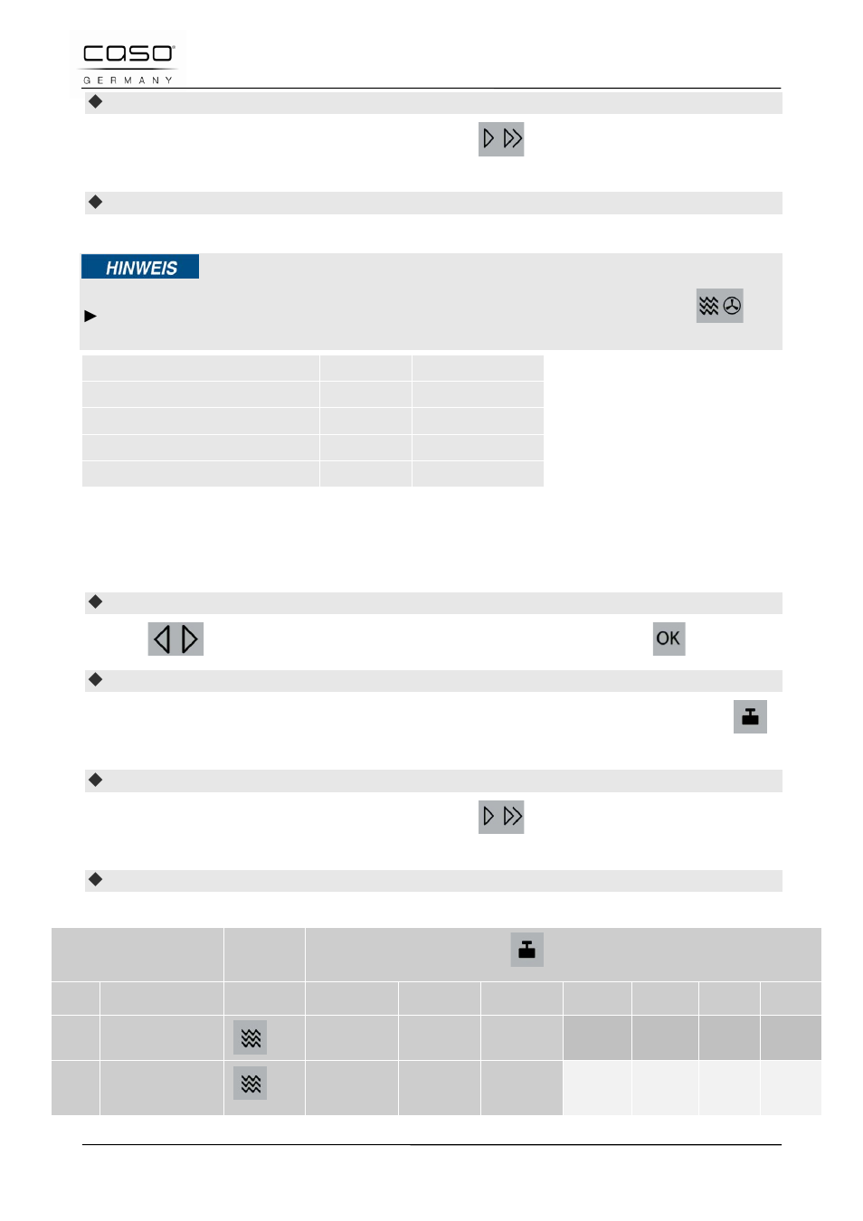 17 gebruik “kookprogramma | CASO Germany TMCG 25 chef touch User Manual | Page 191 / 198