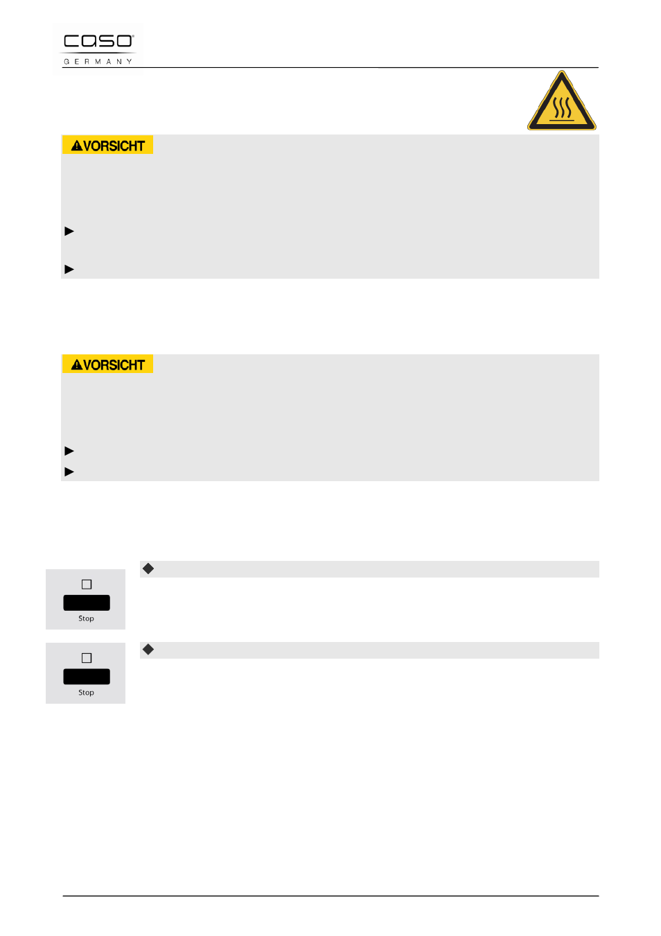 43 veiligheidsvoorzieningen, 1 waarschuwingsinstructies op apparaat, 2 deurvergrendeling | 3 kinderslot, 2 typeplaatje | CASO Germany MG 25 menu User Manual | Page 153 / 165