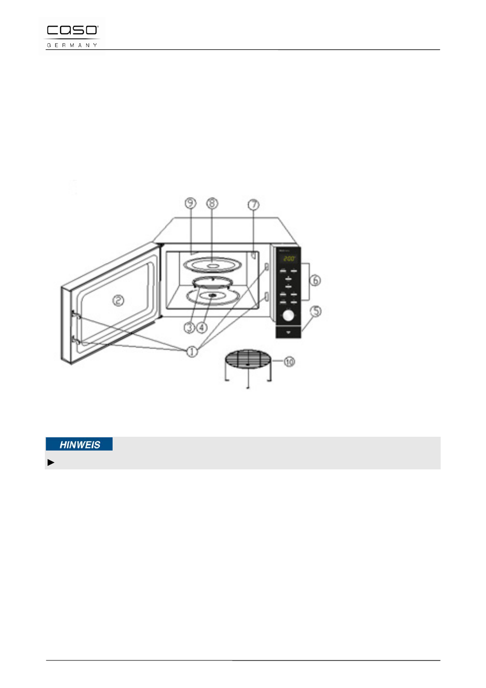 3 aufbau und funktion, 1 gesamtübersicht | CASO Germany MG 25 menu User Manual | Page 23 / 165
