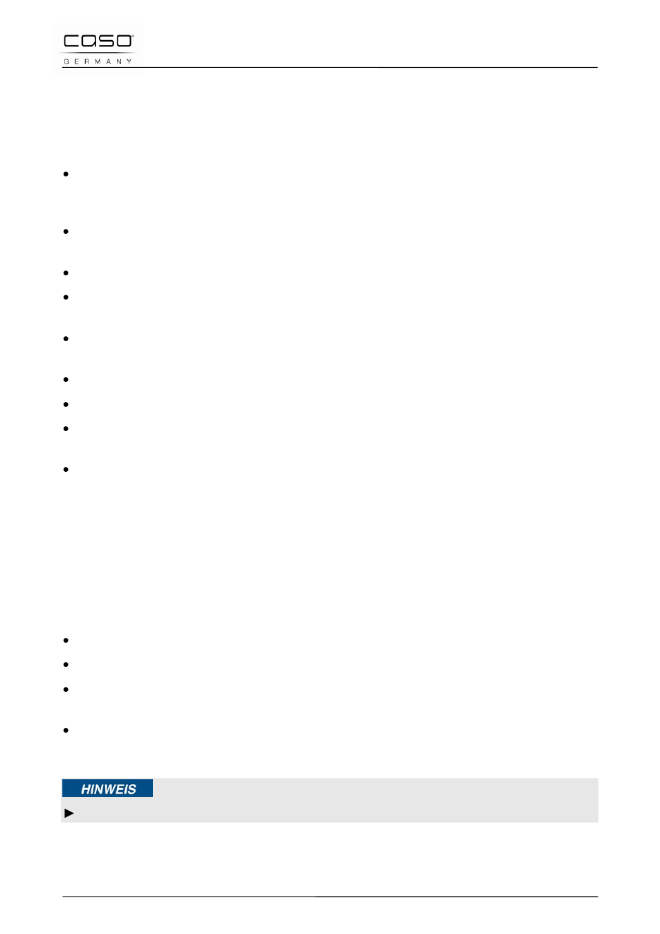 5 setup, 1 setup location requirements, 2 avoiding radio interference | 6 assembling the accessories | CASO Germany MG 25 menu User Manual | Page 46 / 165
