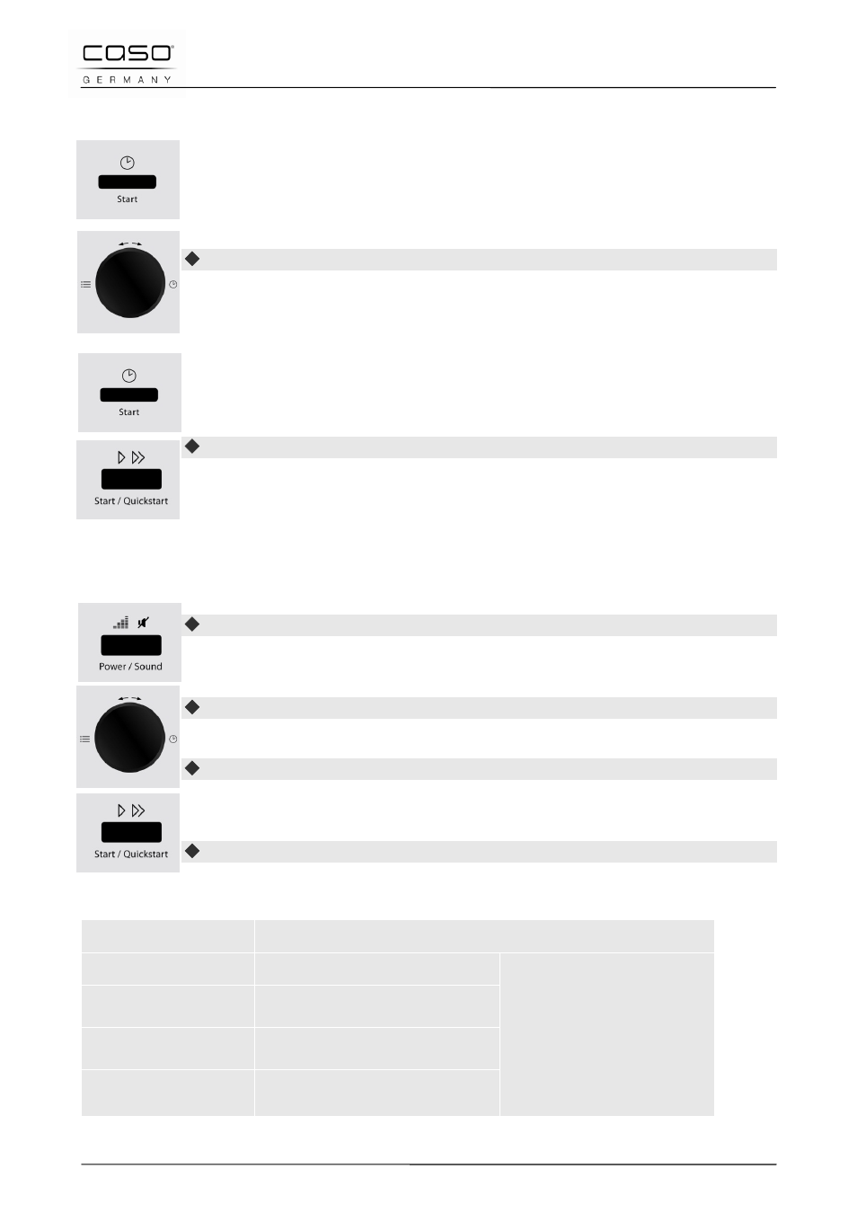 11 mode «micro-onde | CASO Germany MG 25 menu User Manual | Page 80 / 165