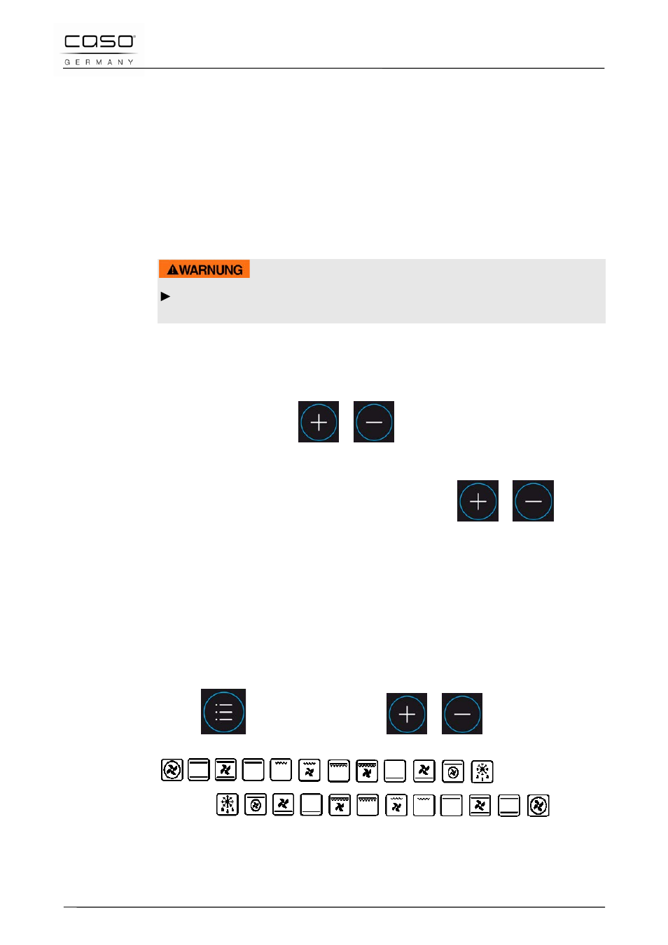 1 placa de características, 37 manejo y servicio, 1 ajuste del reloj | 2 selección de los ajustes de las diferentes, Peligro, Manejo y servicio | CASO Germany EO27 User Manual | Page 131 / 151