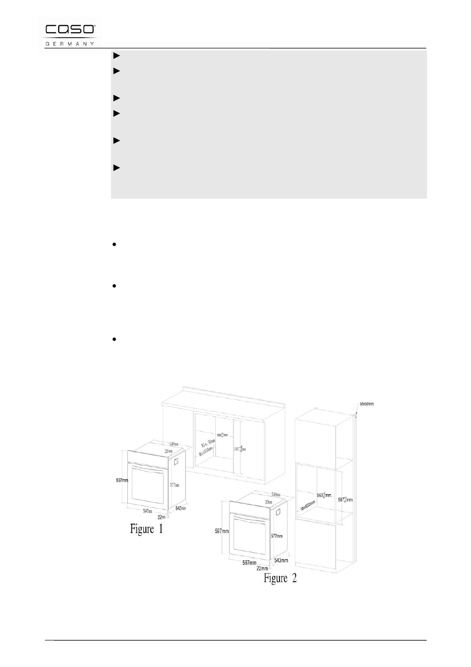 2 installing | CASO Germany EO27 User Manual | Page 56 / 151