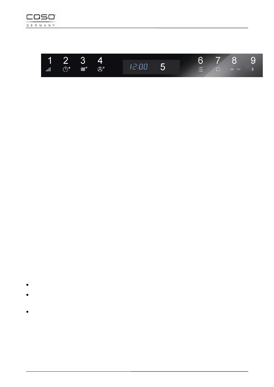 2 comandi e display, 3 suoni di segnalazione | CASO Germany EMCG 34 PRO User Manual | Page 123 / 209