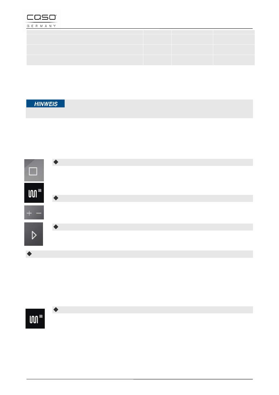 12 betriebsart "mikrowelle und grill, 1 "kombination 1, 2 "kombination 2 | CASO Germany EMCG 34 PRO User Manual | Page 34 / 209