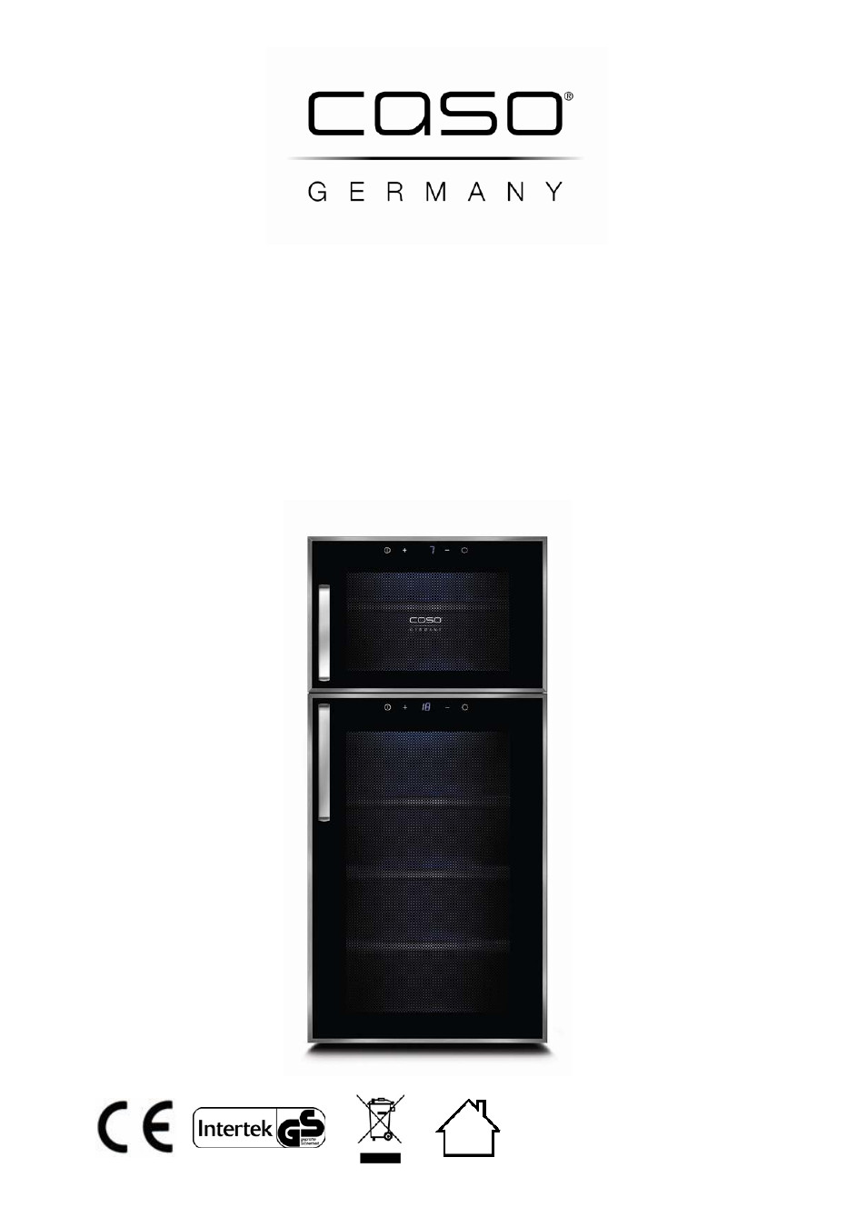 CASO Germany WineDuett Touch 21 User Manual | 84 pages