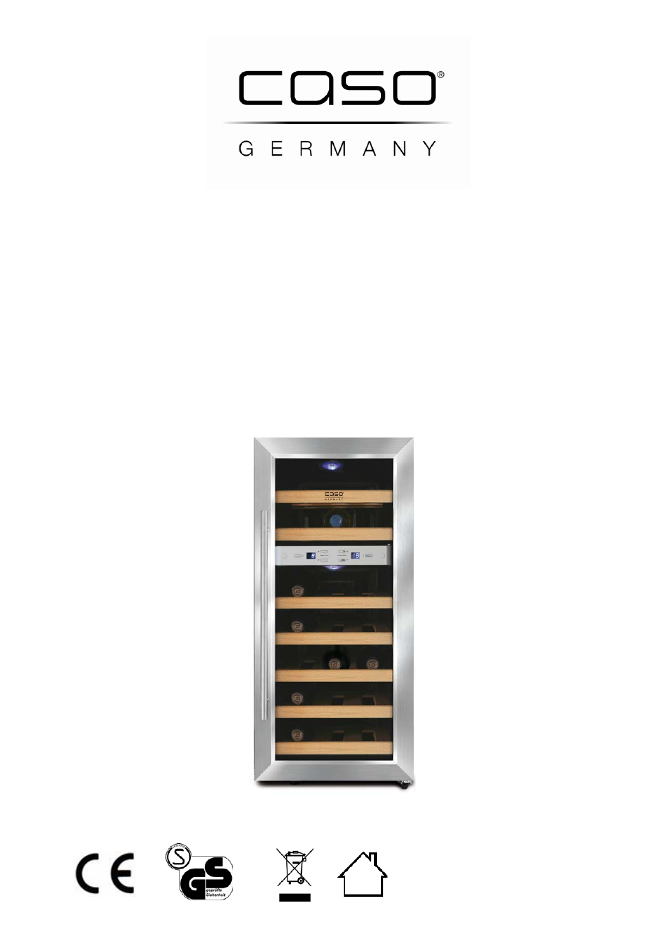 CASO Germany WineDuett 21 User Manual | 84 pages