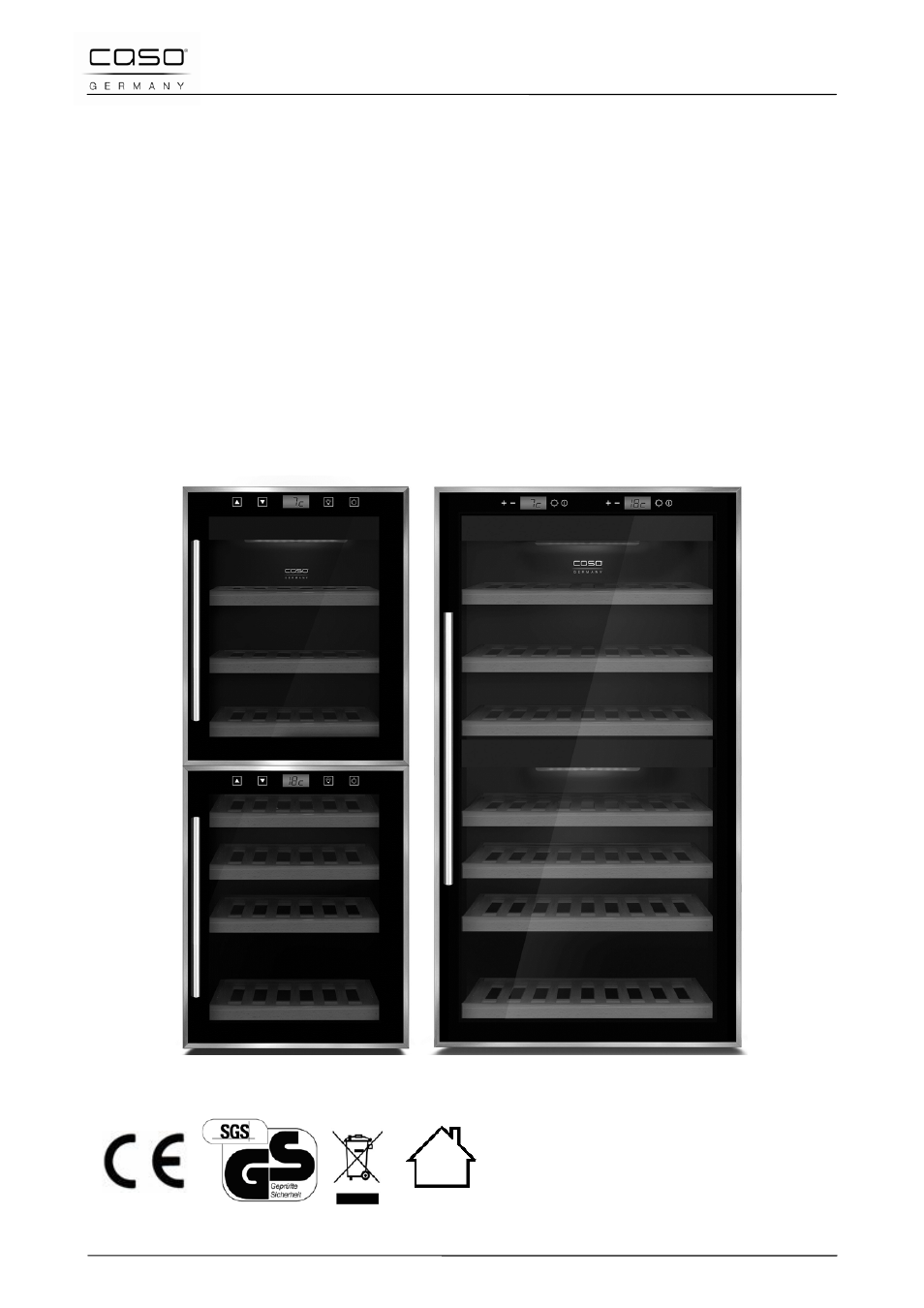 Mode d'emploi original | CASO Germany WineMaster Touch 38-2D (652) User Manual | Page 37 / 94