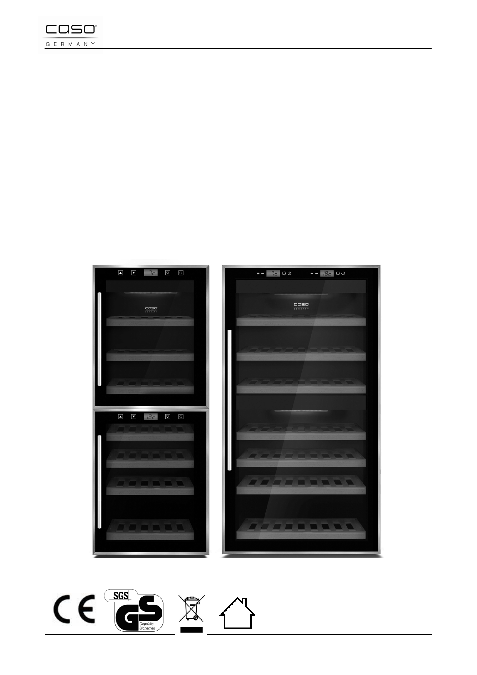 Istruzioni d’uso originali | CASO Germany WineMaster Touch 38-2D (652) User Manual | Page 51 / 94