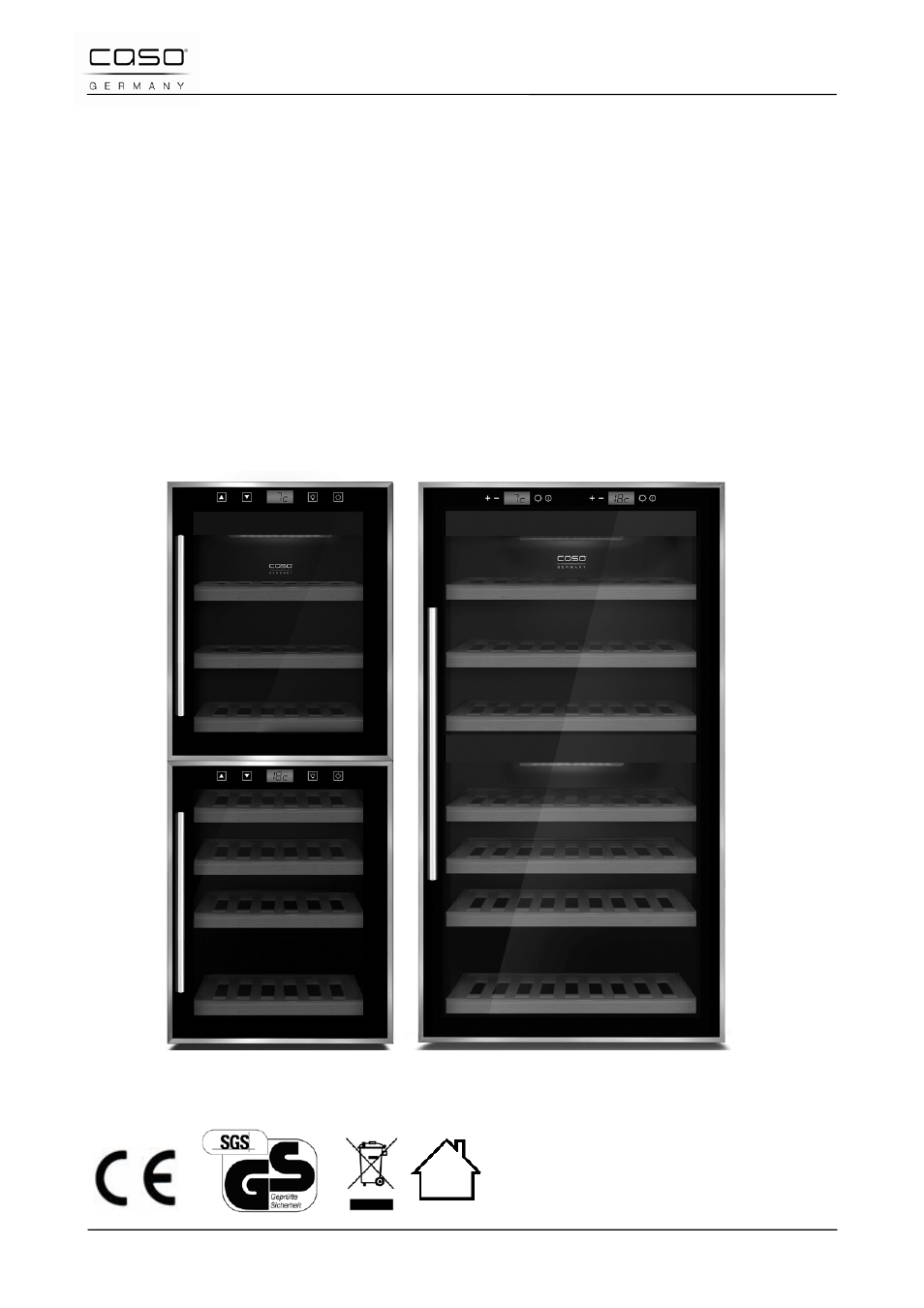 Manual del usuario | CASO Germany WineMaster Touch 38-2D (652) User Manual | Page 66 / 94