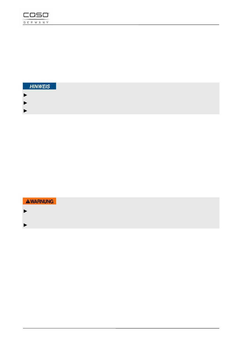 3 automatische sichheitseinstellungen | CASO Germany TeeGourmet User Manual | Page 20 / 92