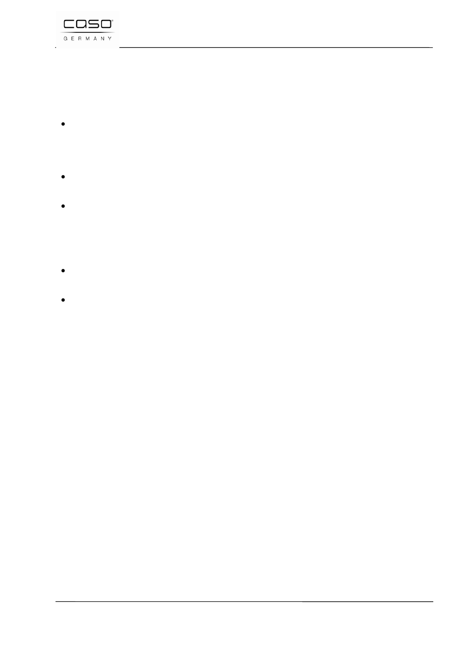 6 elektrische aansluiting | CASO Germany FastVac 4000 User Manual | Page 114 / 125