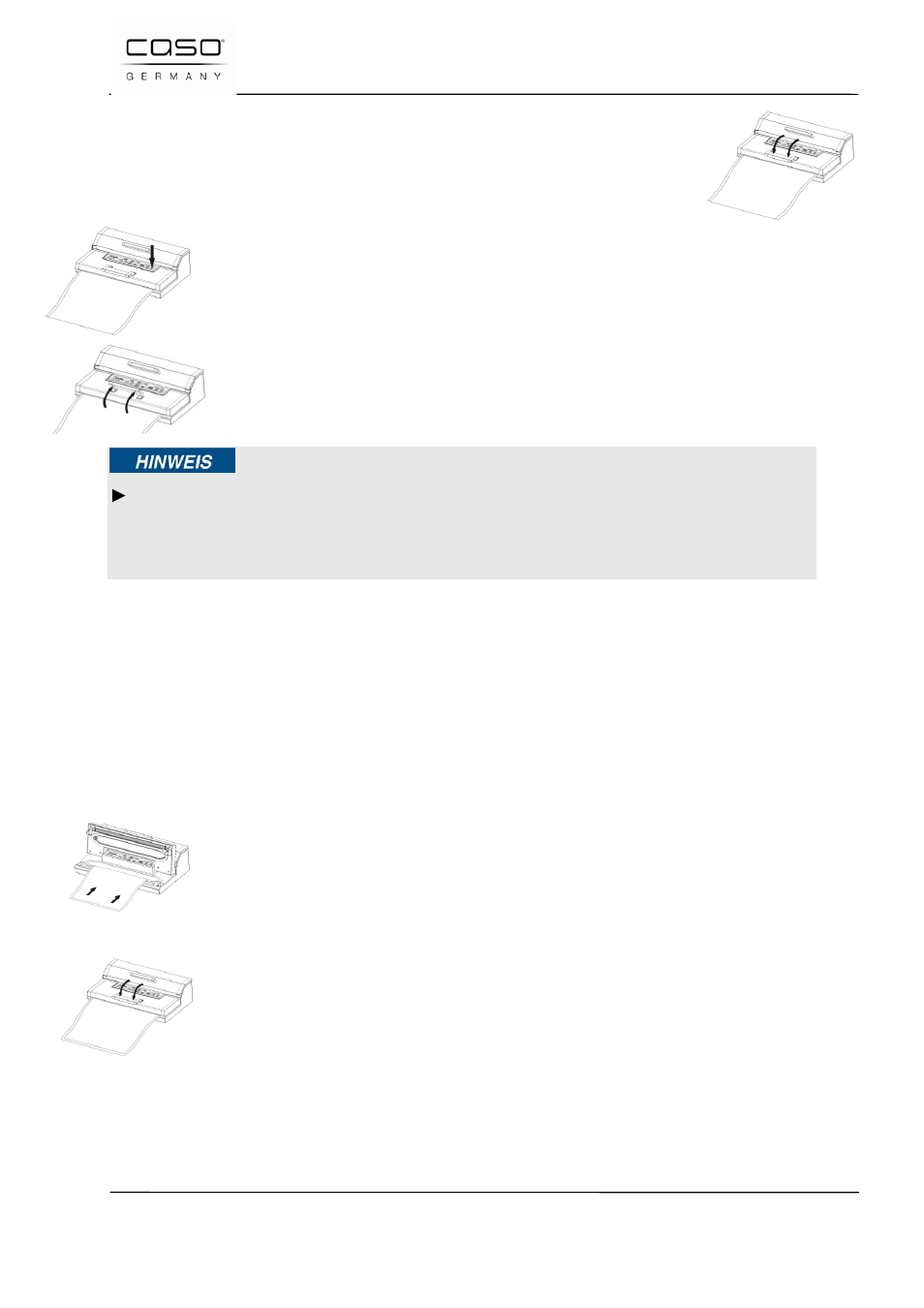 2 vacuümverpakken in een zakje | CASO Germany FastVac 4000 User Manual | Page 118 / 125