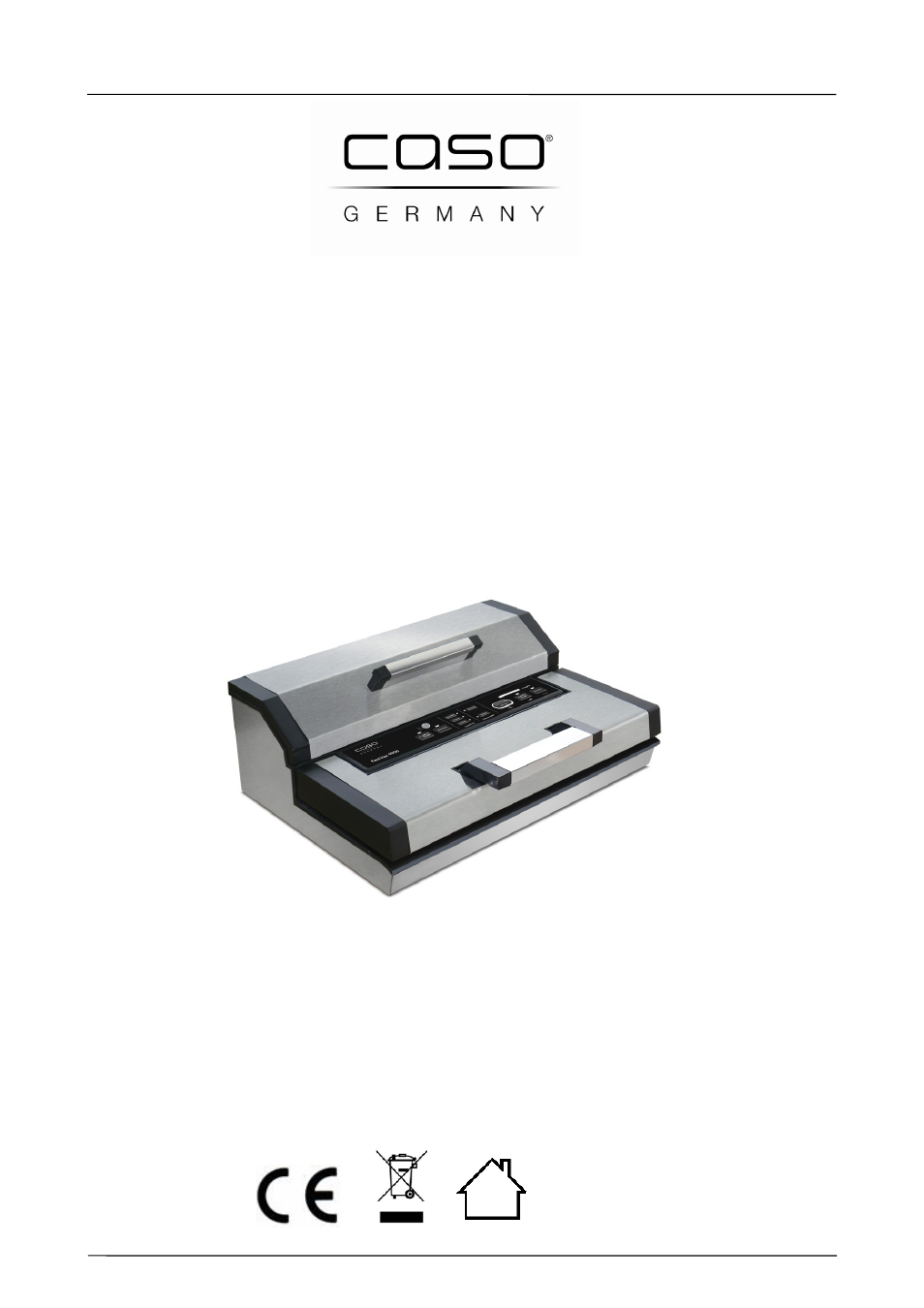 Mode d'emploi original | CASO Germany FastVac 4000 User Manual | Page 48 / 125