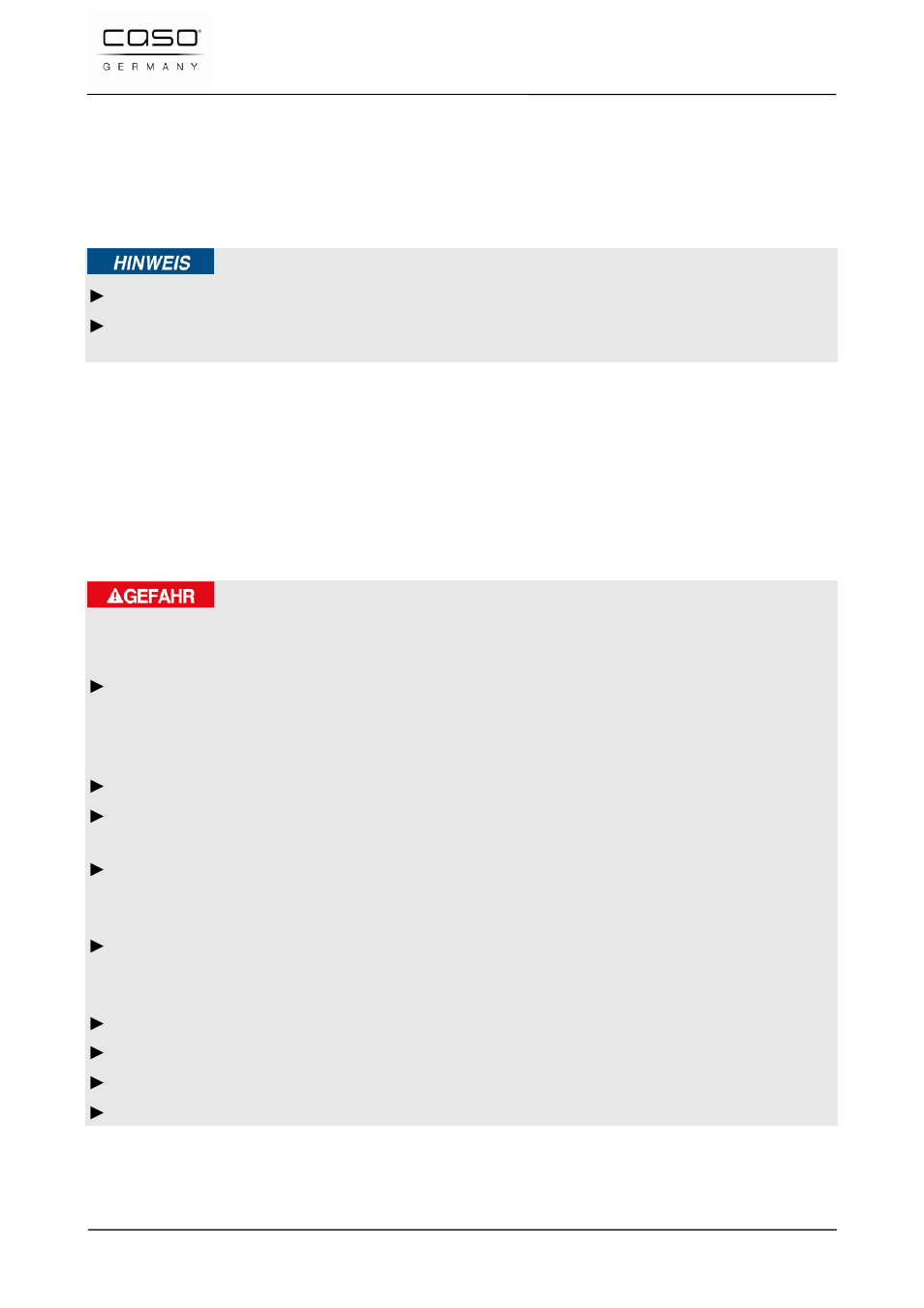 7 ouverture d’un sac scellé, 27 nettoyage et entretien, 1 consignes de sécurité | Remarque, Danger | CASO Germany FastVac 4000 User Manual | Page 63 / 125