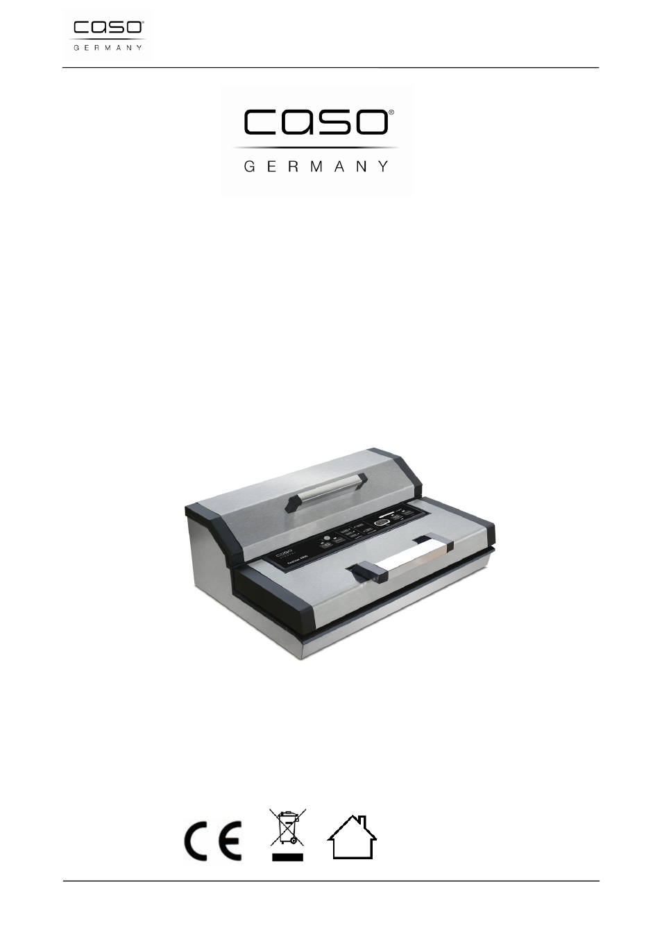 Istruzioni d’uso originali | CASO Germany FastVac 4000 User Manual | Page 67 / 125