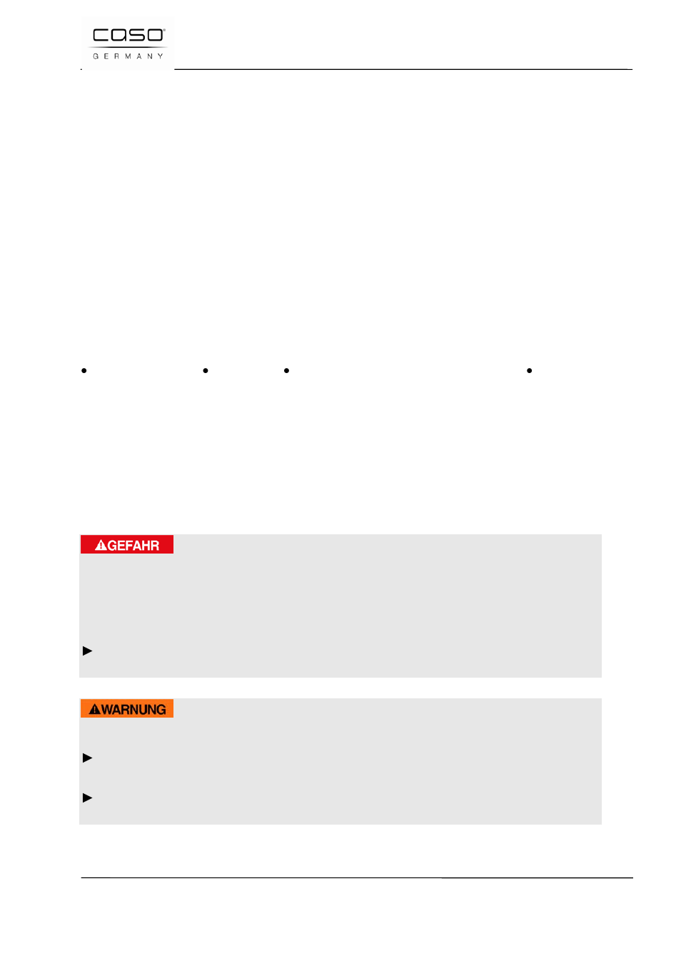 53 gebruiksaanwijzing, 1 algemeen, 2 informatie over deze gebruiksaanwijzing | 3 waarschuwingsinstructies, Gevaar, Waarschuwing | CASO Germany FastVac 3000 User Manual | Page 102 / 119