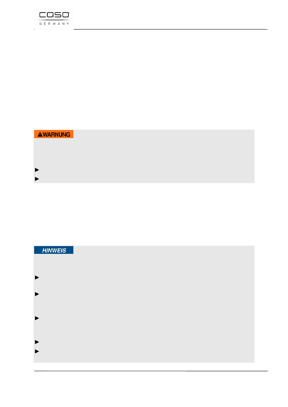 54 veiligheid, 1 gebruik volgens de voorschriften, 2 algemene veiligheidsinstructies | Waarschuwing | CASO Germany FastVac 3000 User Manual | Page 104 / 119