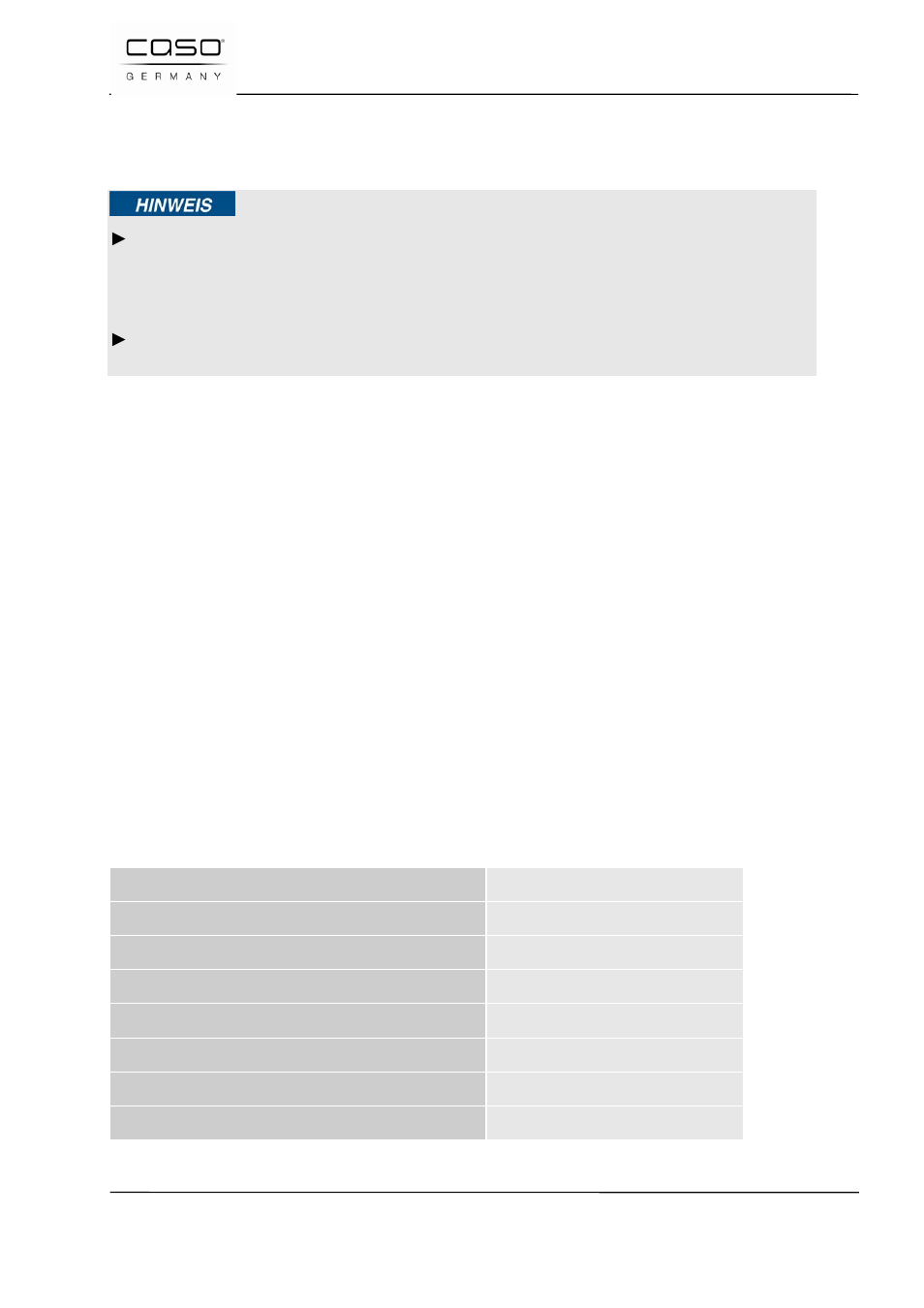 62 garantie, 63 technische gegevens | CASO Germany FastVac 3000 User Manual | Page 119 / 119